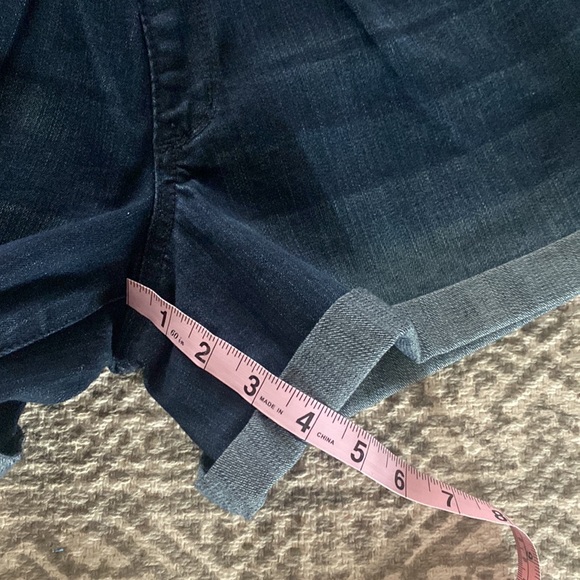 Luxe Essentials Maternity Denim Shorts - Picture 3 of 4